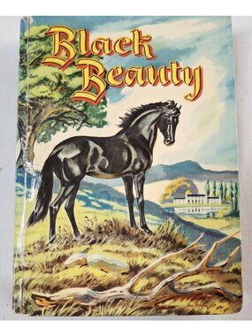 Black Beauty By Anna Sewell 1955 Whitman Publishing Hardcover Illustrated By Wm